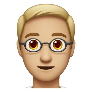 Person with Red eyes and eye bags sticker