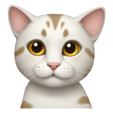 New Year's cat sticker