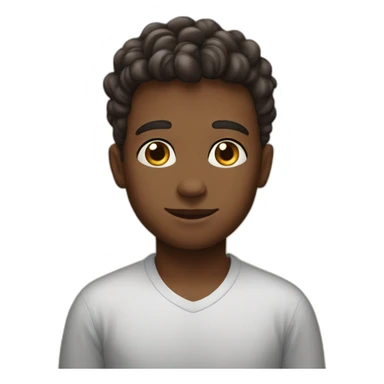 Boy good morning  sticker