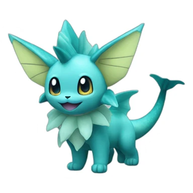 Vaporeon pokemon sticker