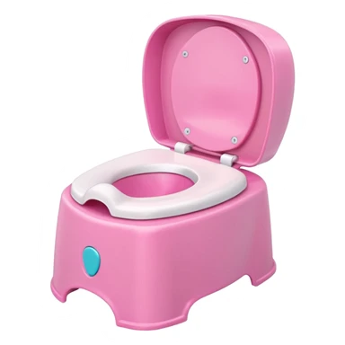 Potty trainer without a person on it. sticker