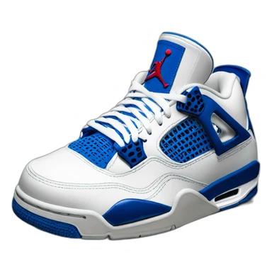 Jordan 4 bleu sticker