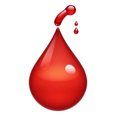 drop red stock market emoji sticker