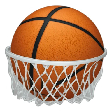 Basket-ball sticker