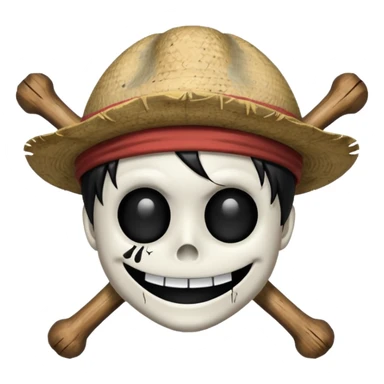 Jolly Roger of luffy sticker