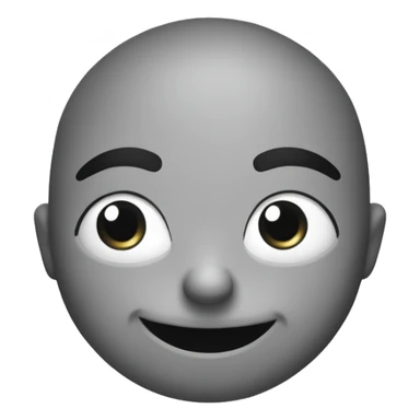 A winking face with one eyebrow raised and a mischievous smirk. sticker