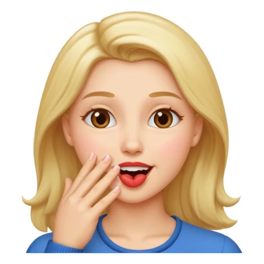 Me blowing kisses sticker