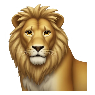 Lion enragé  sticker
