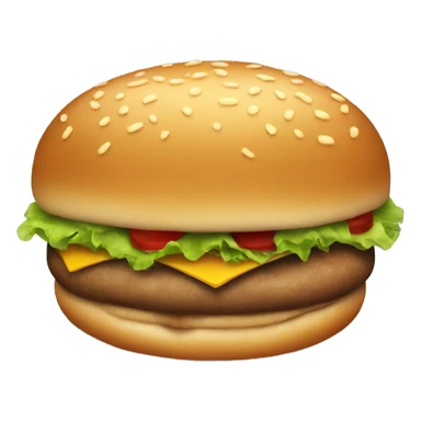 hamburger with feet sticker