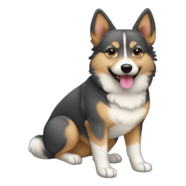 Laps vallhund sticker