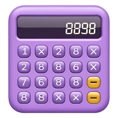 LILAC CALCULATOR sticker