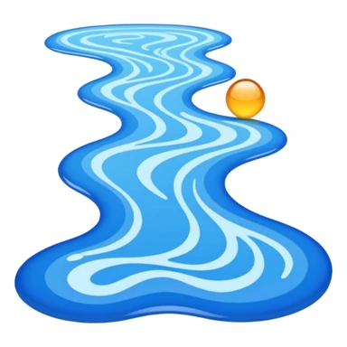 Flowing River sticker