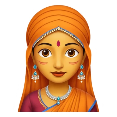 India woman sticker