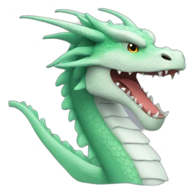 Haku dragon sticker