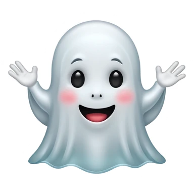 cute ghost sticker