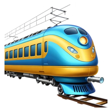 Make a train race sticker