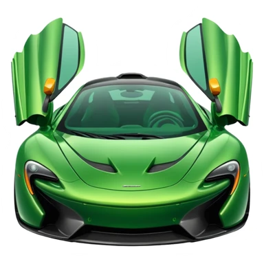 Green McLaren sticker