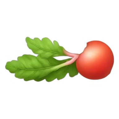 Radish chamomile sticker