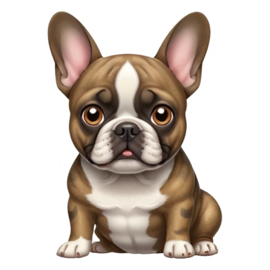 French bulldog sticker