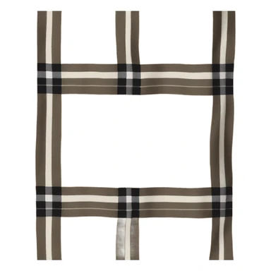 Burberry scarf  sticker