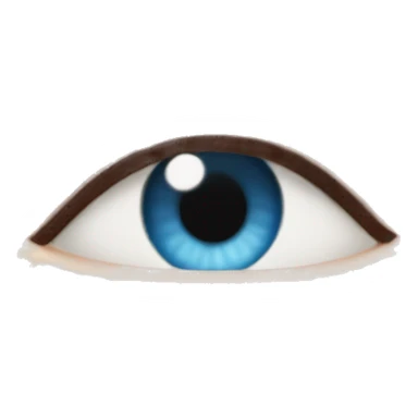 Gorgeous redhead with blue eyes and makeup aesthetic  sticker