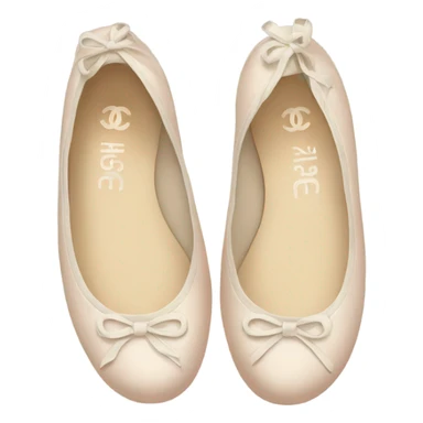 Chanel ballet flats sticker
