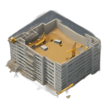 construction plot sticker