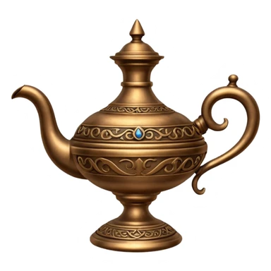 aladdins lamp roman style  sticker