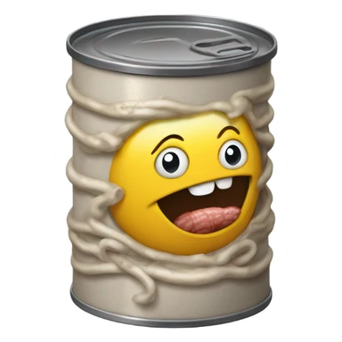 Can of worms sticker