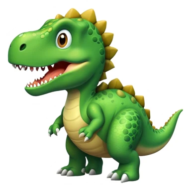 dinosaur say hello sticker