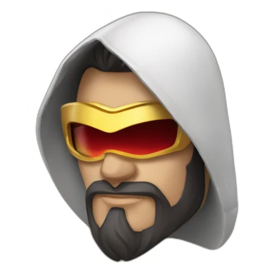 Darius Val-d’Or avec une sucette laser sticker