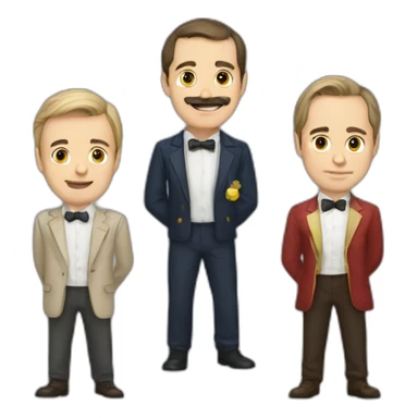 Anton Shastun and Arseny Popov sticker