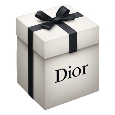 Dior-logo-box sticker