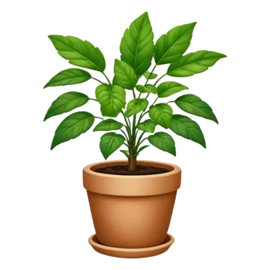 Potted Sidewalk Plant sticker