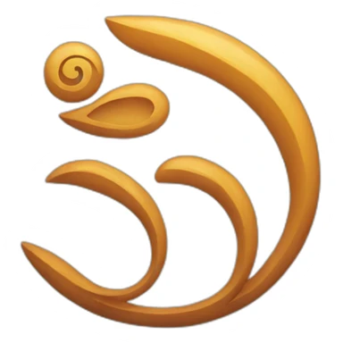 Hindu symbol sticker