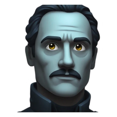 poe from altered carbon tv show sticker