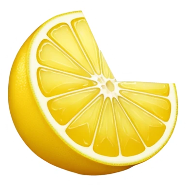 lemon wedge
 sticker