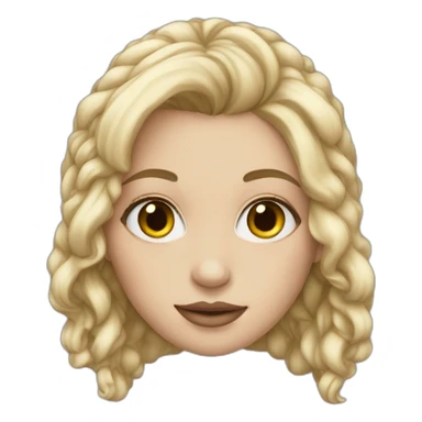 white-girl-artist sticker