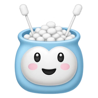 ear cotton sticks  sticker