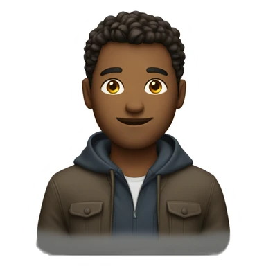 attractive man sticker