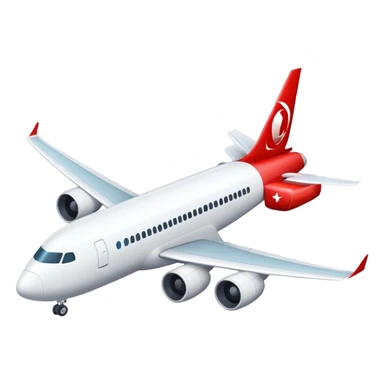 Turkish airlens plane sticker