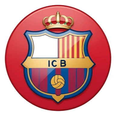 generate Barcelona official logo  sticker