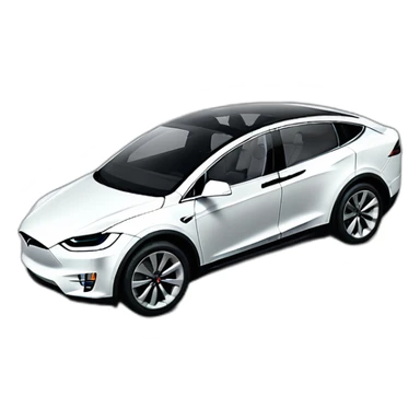 Tesla Model X sticker