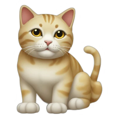 Sacred Cat of Burma sticker