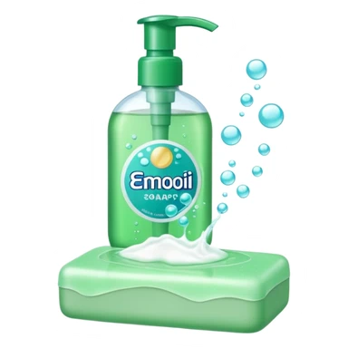 Soap and shampoo sticker