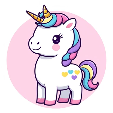 Unicorn sticker