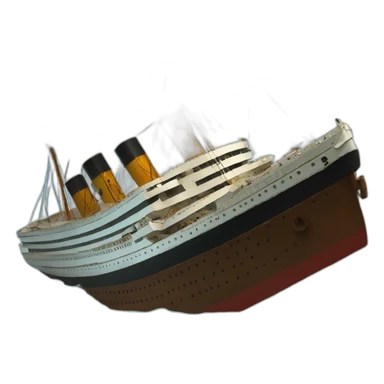titanic sinking sticker
