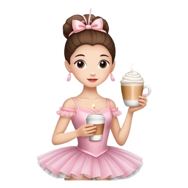 Ballerina Cappuccino  sticker