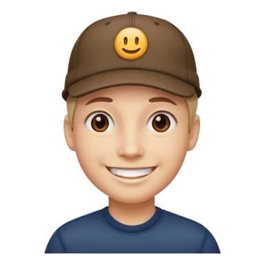 Chat avec une casquette  sticker