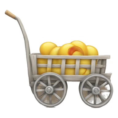 cart travelling sticker
